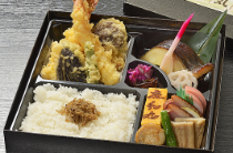 銀だら西京焼き 天ぷら弁当